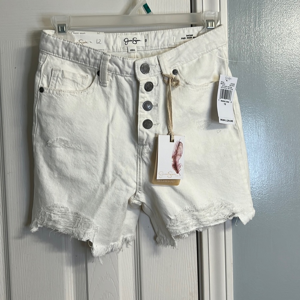 High Waisted Girls Shorts